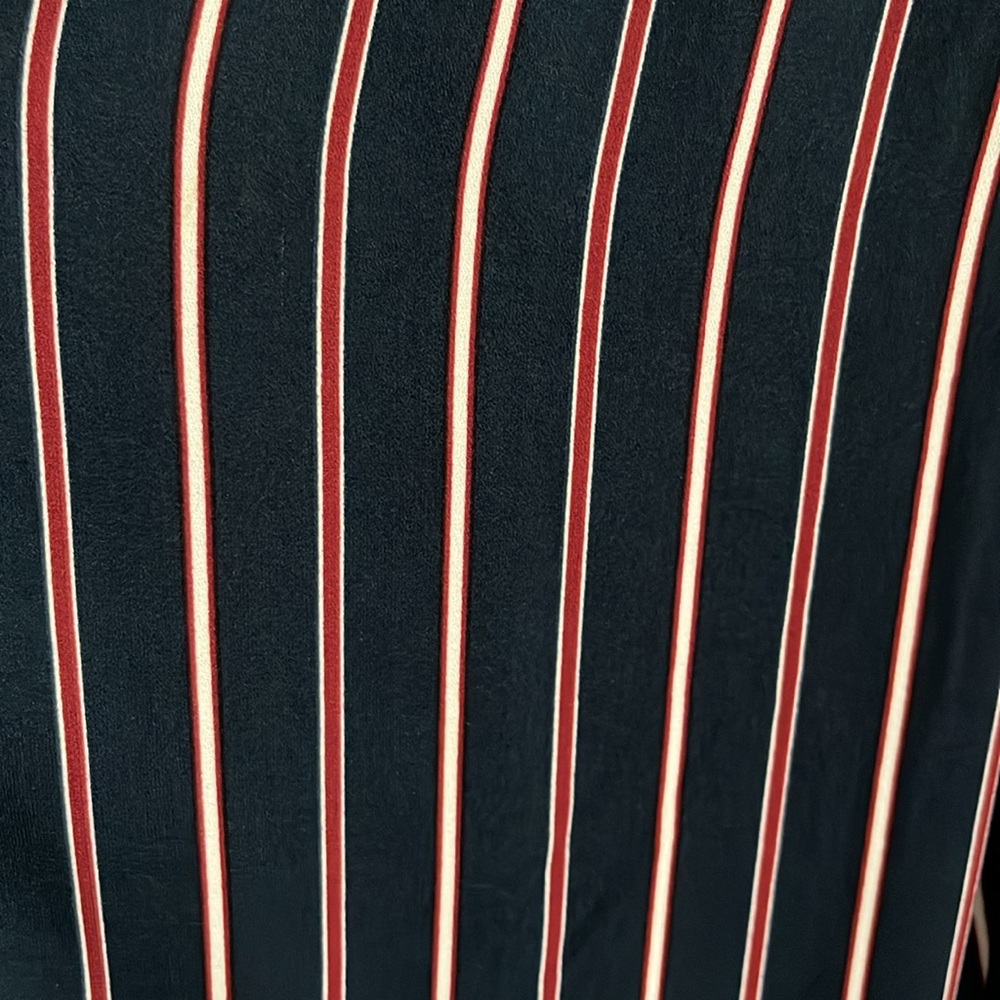 Live to be Spoiled Red, White, and Blue Striped Wide Leg Pants 🌟 - Picture 4 of 9